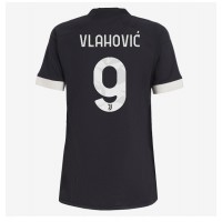 Juventus Dusan Vlahovic #9 Kolmaspaita Naiset 2023-24 Lyhythihainen